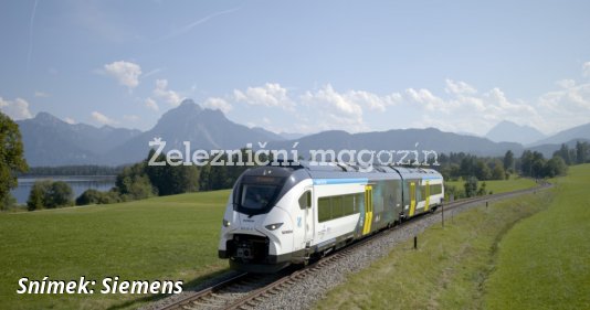 Zkušební jízdy vodíkového Mirea v Bavorsku