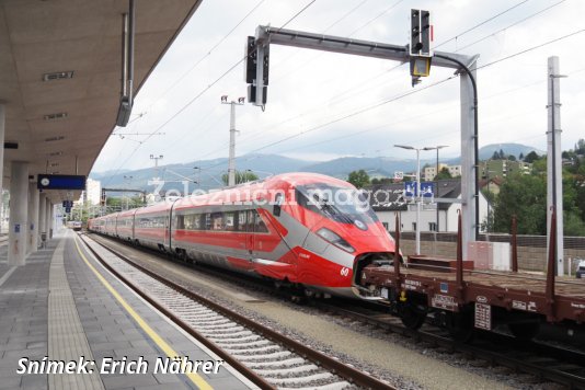 Druhá Frecciarossa 1000 do Cerhenic