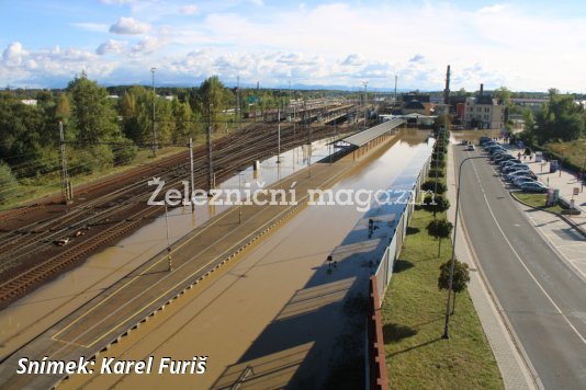 Železnice se potýká s omezeními z důvodu extrémního počasí