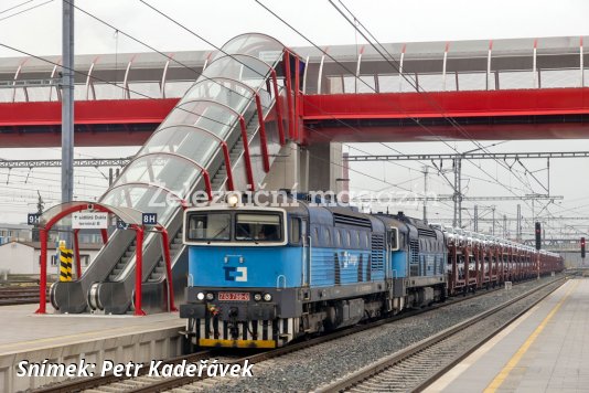 Provoz řady 753.7 pod dohledem ETCS