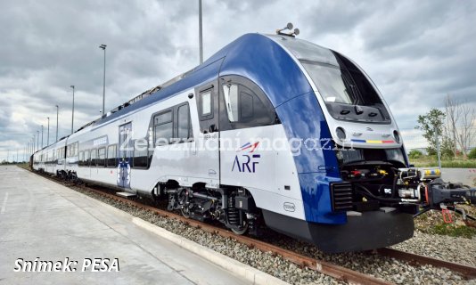 První jednotka firmy PESA v Rumunsku