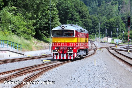 Aktuální práce na lokomotivách řady 750.7 ČD