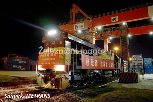 BTE a METRANS spouštějí expresní linku Si-an - Česká Třebová