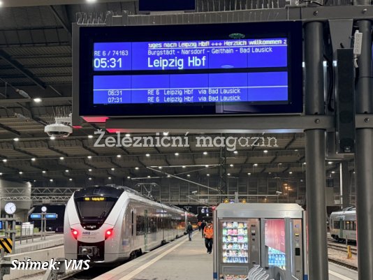 Akutrolejové jednotky Coradia Continental v Sasku v provozu