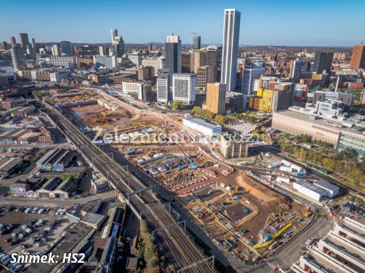 Stanice Curzon Street v Birminghamu dostává tvář