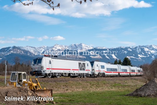 Zkoušky ICE L pod Alpami