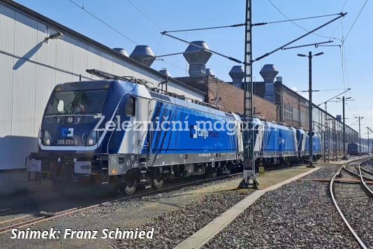 Další lokomotivy TRAXX3 MS pro ČD Cargo následují