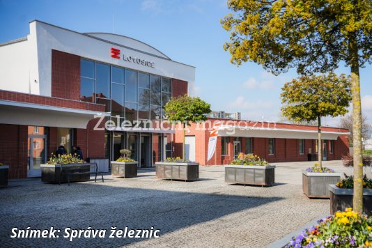 Stanice Lovosice je kompletně obnovena