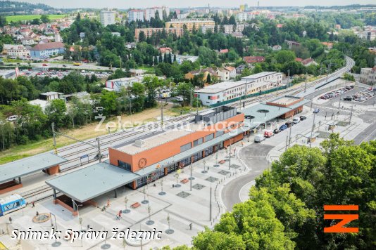 Stanice Jihlava město v nové podobě