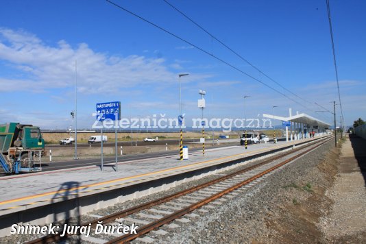 ZSSK začne obsluhovat novou zastávku Valaliky terminál