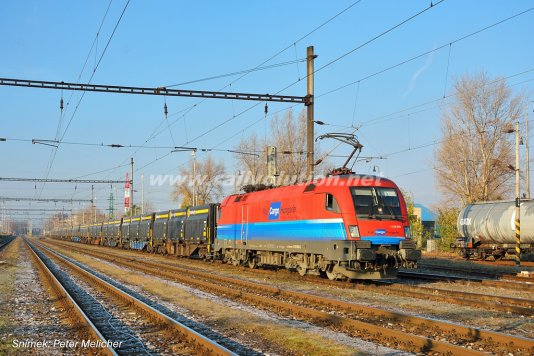 První nákladní vlak Rail Cargo Carrier - Slovakia