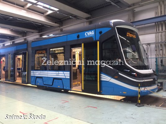 První tramvaj ForCity Classic pro Chemnitz předána zákazníkovi