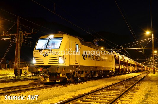 Lokomotiva AWT poprvé ve Slovinsku