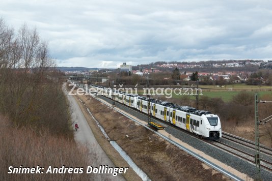 Mireo pro S-Bahn Rhein-Neckar na zkouškách