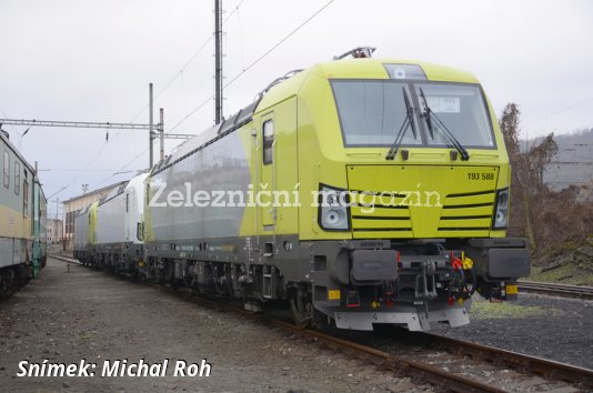 ČD Cargo si najalo Vectrony od společnosti Alpha Trains